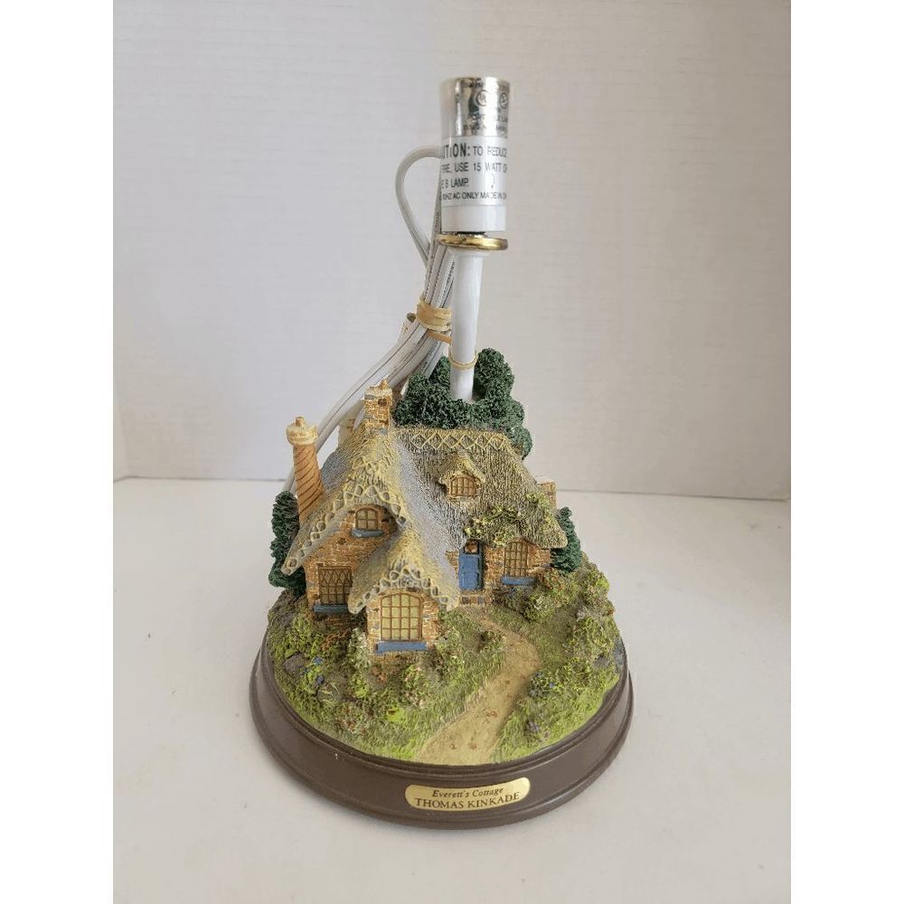 Thomas Kinkade Everett's Electric Cottage Lamp